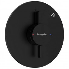 Смеситель для душа Hansgrohe DuoTurn S на 1 потребителя внешняя часть черный матовый 75618670