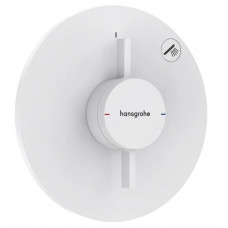 Смеситель для душа Hansgrohe DuoTurn S на 1 потребителя внешняя часть белый матовый 75618700