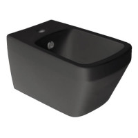 Биде подвесное SIMAS Baden Baden 56х36 см черный матовый BB19 nero matt