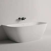 Ванна пристенная Salini Sofia Wall 170х80х58 см S-Sense белый глянцевый 102512G