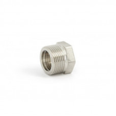 Футорка General Fittings НВ 1 x 1/2 никелированная 509425