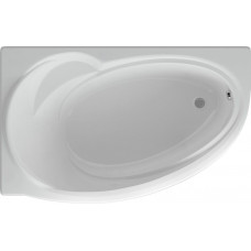 Ванна акриловая Aquatek Бетта 160 левая с фронтальным экраном BET160-0000027