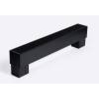 Конвектор напольный Gekon Level 80x1400x180 мм RAL 9005 mat GLRF1.00814018/FMO/RAL9005_mat