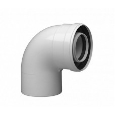 Отвод коаксиальный 90° Protherm DN 60/100 мм алюминий 3003200383