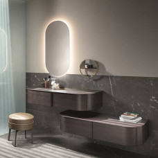 Комплект мебели Burgbad Lavo 2.0 121х49 см с зеркалом и полкой KOBW121 G0227 F5059 Комплект мебели Burgbad Lavo 2.0 121х49 см с зеркалом и полкой KOBW121 G0227 F5059