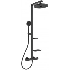 Душевая система с термостатом Ideal Standard ALU+ Ø 260/100 мм полки 130 и 208 мм BD583XG Душевая система с термостатом Ideal Standard ALU+ Ø 260/100 мм полки 130 и 208 мм BD583XG