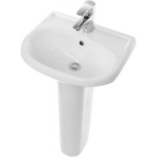 Умывальник пьедестальный ВКС КОМФОРТ 50 Белый WB.PD/Comfort/50-C/WHT.G/S1