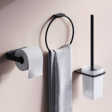Набор аксессуаров для туалета AM.PM Inspire V2.0 черный AK50T1103B