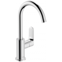 Смеситель для раковины Hansgrohe Rebris S 240 со сливным гарнитуром хром 72536000