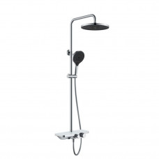 Душевая система AQUADEUS CHUVA с изливом хром CHU0400 Душевая система AQUADEUS CHUVA с изливом хром CHU0400