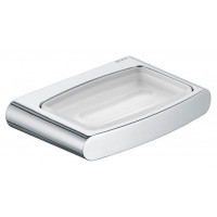 Мыльница настенная Keuco Elegance матовый хрусталь хром 11655019000