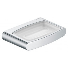 Мыльница настенная Keuco Elegance матовый хрусталь хром 11655019000