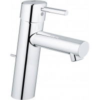 Смеситель для раковины GROHE Concetto M-Size средний излив с донным клапаном хром 23450001