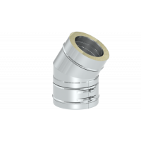Колено дымохода 30° Jeremias DW-FU 180 мм DW17180