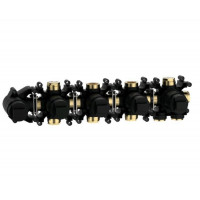 Внутренняя часть термостатического смесителя для душа Almar Modular Push на 3 потребителя E176911