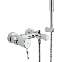 Смеситель для ванны GROHE Concetto New с душевым гарнитуром хром 32212001