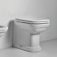 Унитаз напольный пристенный Kerasan Waldorf 55х37 см белый 411801