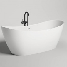 Ванна отдельностоящая Salini Noemi 185х78х72 см S-Stone белый матовый 101811SM
