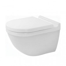 Унитаз подвесной Duravit Starck 3 365x540 мм Rimless белый 2225090000 Унитаз подвесной Duravit Starck 3 365x540 мм Rimless белый 2225090000