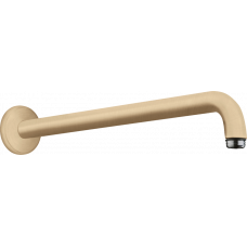 Настенный кронштейн для верхнего душа hansgrohe 389 мм матовая бронза 27413140 Настенный кронштейн для верхнего душа hansgrohe 389 мм матовая бронза 27413140