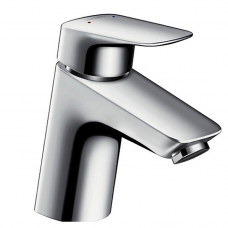 Смеситель для раковины Hansgrohe Logis без донного клапана 71071000 Смеситель для раковины Hansgrohe Logis без донного клапана 71071000