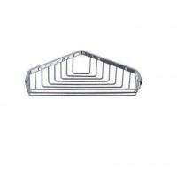 Мыльница угловая G-lauf 27 см хром GH15651