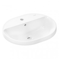 Раковина встраиваемая Hansgrohe Xuniva U 550х450 мм с отверстием под смеситель и переливом белый 60161450 Раковина встраиваемая Hansgrohe Xuniva U 550х450 мм с отверстием под смеситель и переливом белый 60161450