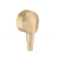 Шланговое подсоединение hansgrohe FixFit E шлифованная бронза 27454140