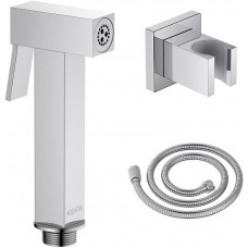 Гигиенический душ со шлангом 120 см и держателем Aquanet хром AQ2053CR