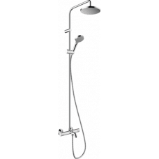 Душевая система для ванны Hansgrohe Vernis Blend с термостатом 205/100 мм 26274000