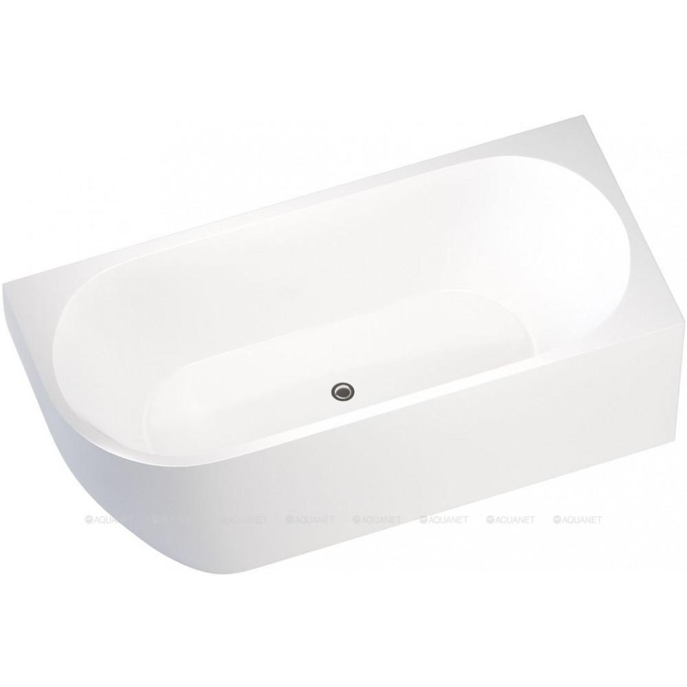 Ванна акриловая Aquanet Family Elegant B 1800x800 мм со сливом-переливом белый матовый 3806-N-MW