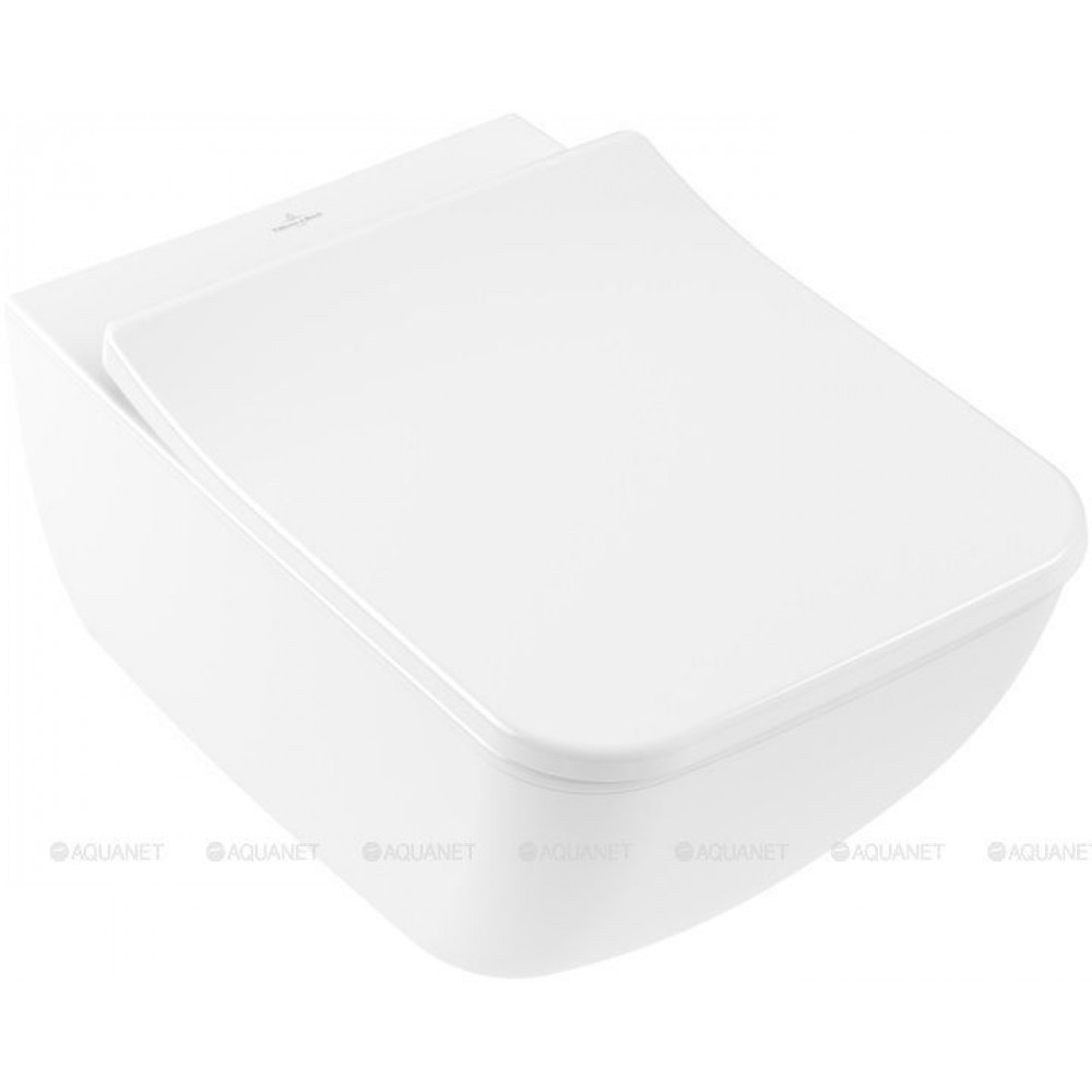 Унитаз подвесной Villeroy & Boch Venticello 375x560 мм без сиденья 4611R001