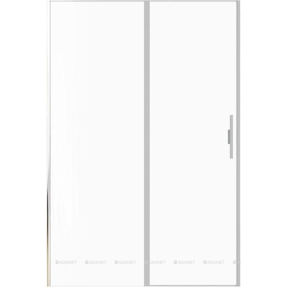 Дверь в нишу Allen Brau Priority 1400 мм стекло Optiwhite браш. алюминий 3.31011.BA