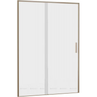 Душевая дверь в нишу Aquanet Pleasure Evo 1400 мм золотой никель Easy Clean AE65-N140-GBT