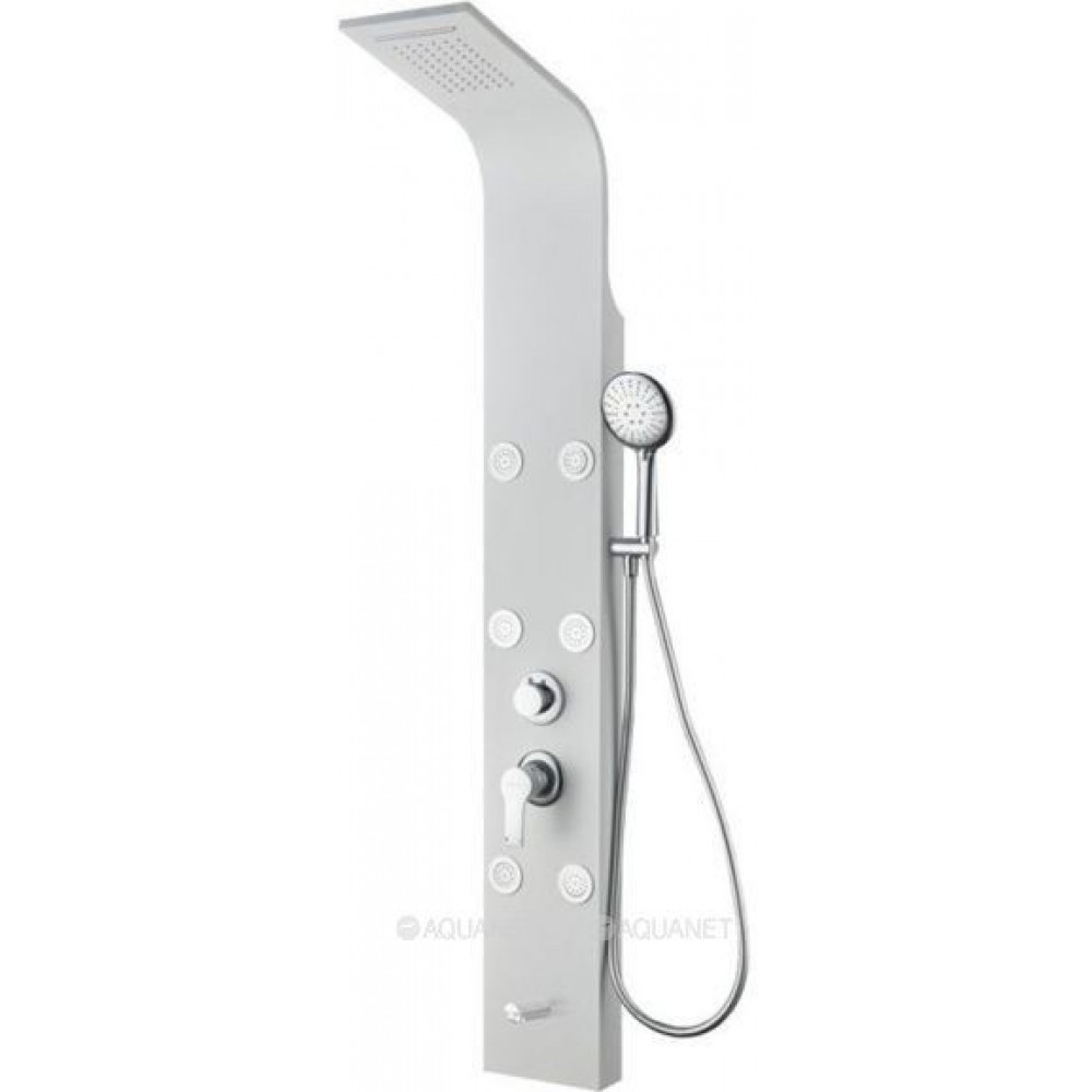 Душевая панель Aquanet Galaxy White с изливом и верхним душем AP40-03