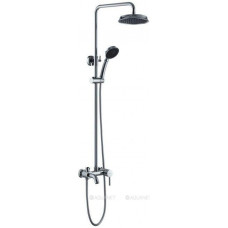 Душевая система со смесителем и тропическим душем Haiba HB2407