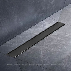 Душевой лоток Bettoserb Compact Line 650 мм Matte Black 13702510BM