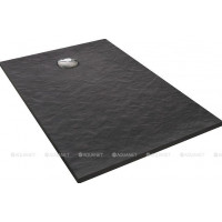 Душевой поддон Jacob Delafon Tolbiac 120x80 см искусственный камень черный матовый E6D331RU-NGM