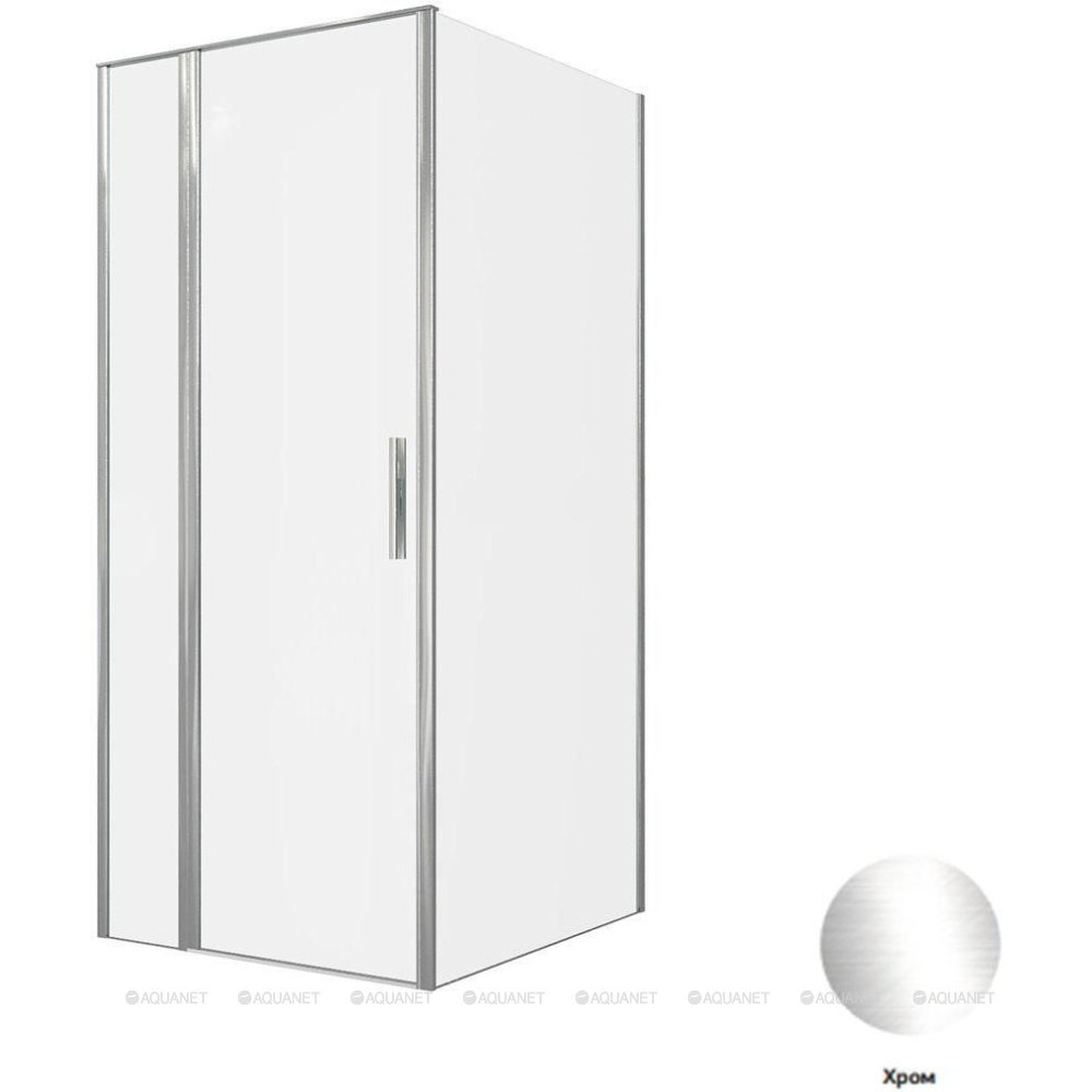 Душевое ограждение Allen Brau Priority 900х1000 мм 8 мм хром 3.31025.00/3.31046.00