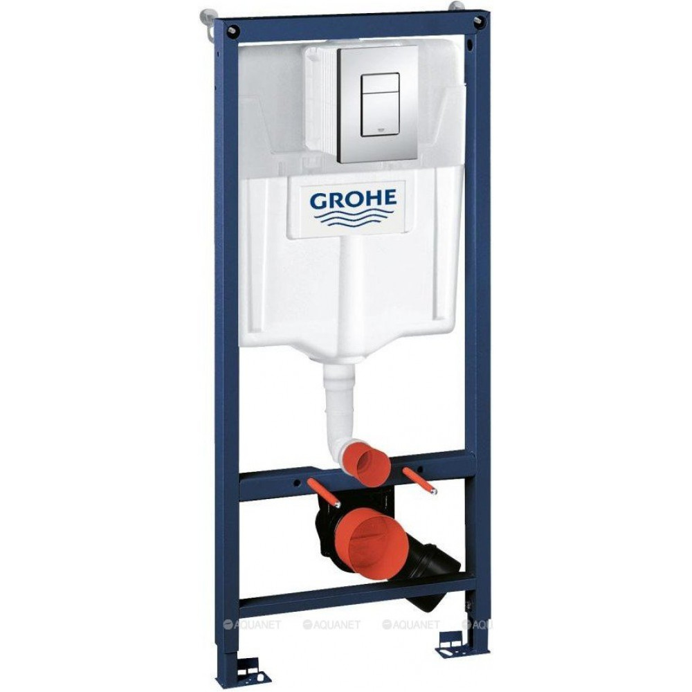 Инсталляция для унитаза Grohe Rapid SL 3 в 1 с кнопкой смыва 38772001