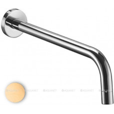 Излив из стены Paffoni ZBOC046HG круглый 248 мм золото Излив из стены Paffoni ZBOC046HG круглый 248 мм золото