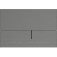 Кнопка смыва пневматическая Allen Brau Infinity Slim сталь графит PVD 9.20008.GR