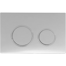 Кнопка смыва Aquanet AQ-PRO-02CR двойная хром 00346766
