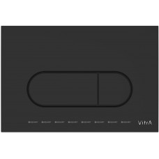 Панель смыва VitrA Root Round черный матовый 740-2211