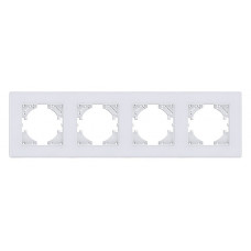 Рамка на 4 поста Kollinger Eleganz Acryl EA4WH