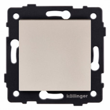 Выключатель одноклавишный без рамки Kollinger  REA-S-001GD