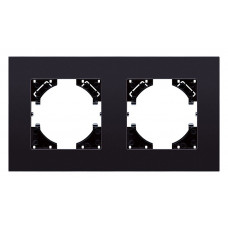 Рамка на 2 поста Kollinger Reflex MG RM2BK