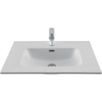 Раковина-столешница Aquanet Flat 70 белый матовый 00330430