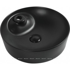 Раковина накладная Aquanet Moon-2-MB 430х430х130 мм черный матовый MOON-2-MB Раковина накладная Aquanet Moon-2-MB 430х430х130 мм черный матовый MOON-2-MB