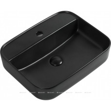 Раковина накладная Aquanet Soul-2 500х400х140 мм черный матовый SOUL-2-MB Раковина накладная Aquanet Soul-2 500х400х140 мм черный матовый SOUL-2-MB